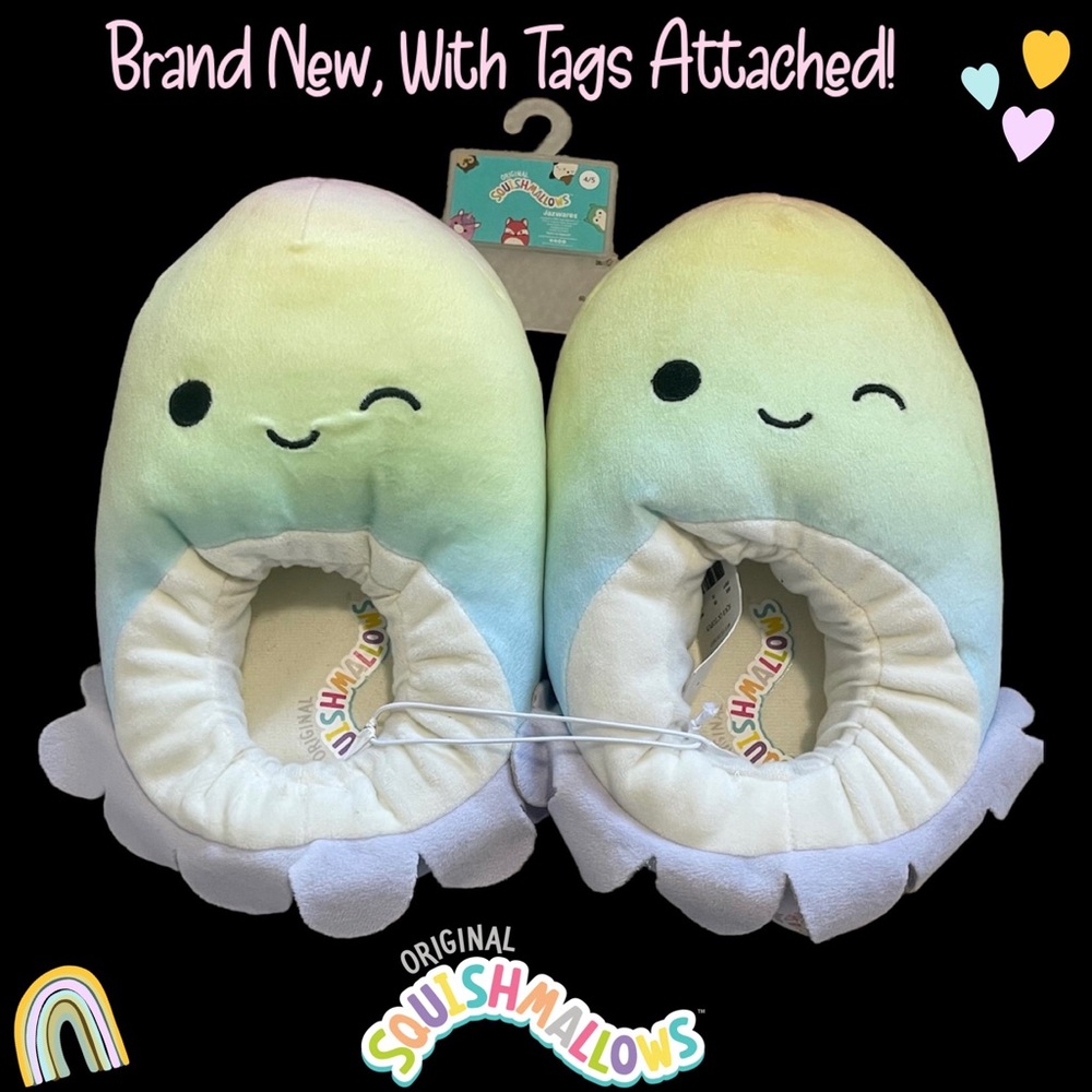 ❣️SALE! BRAND NEW WITH TAGS SQUISHMALLOW SLIPPERS!